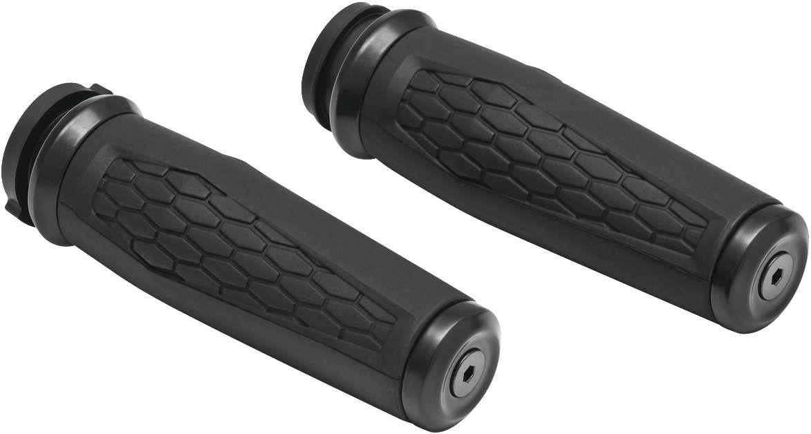 Kuryakyn 5923 Hex Grips - Black