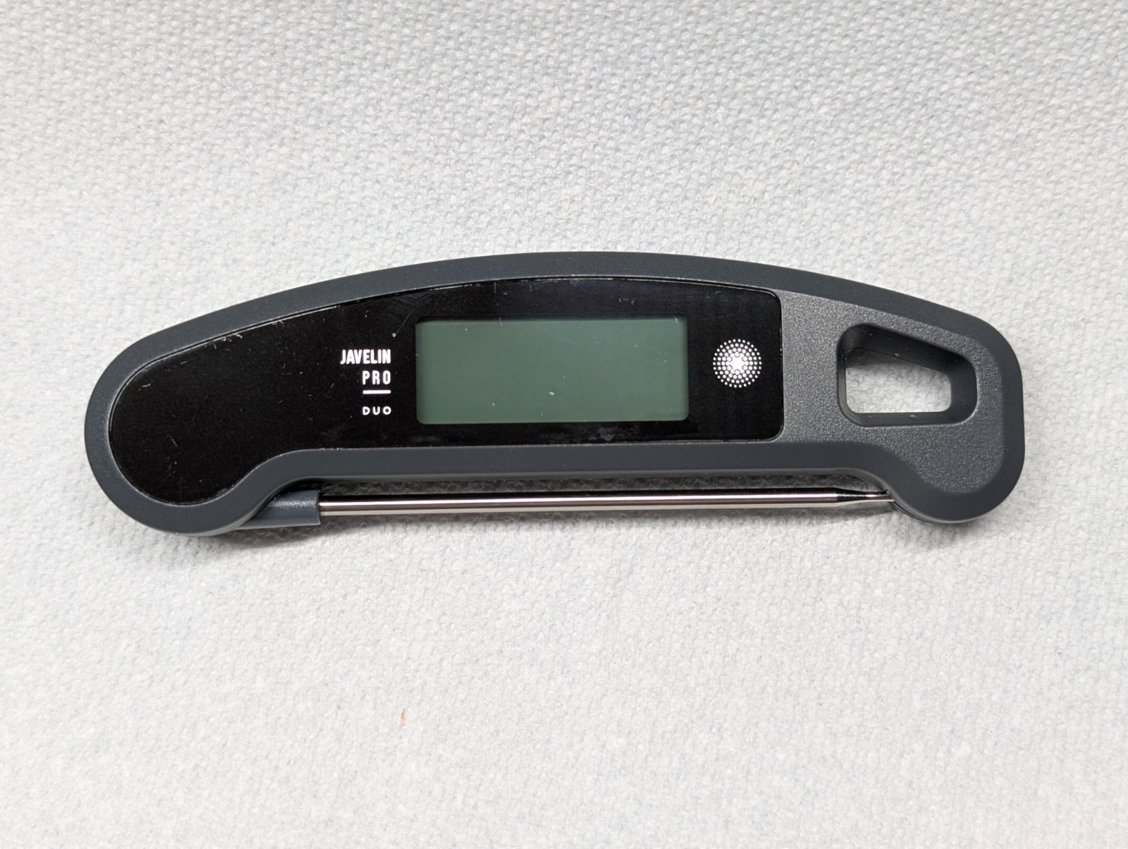 Lavatools Javelin PRO DUO Backlit Instant Read Digital Meat Thermometer - Grey