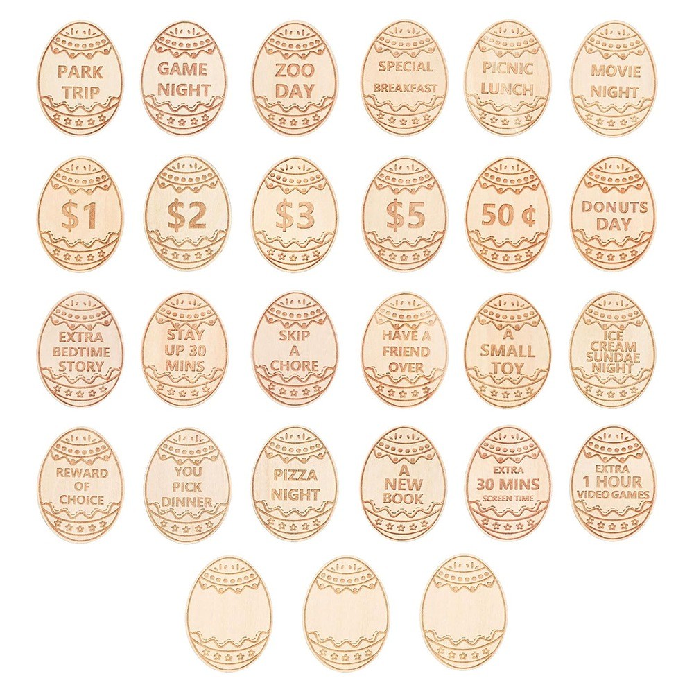Easter Egg Filler for Kids, Easter Prizes, Fountain Pens, Coins, Unique Famil2267