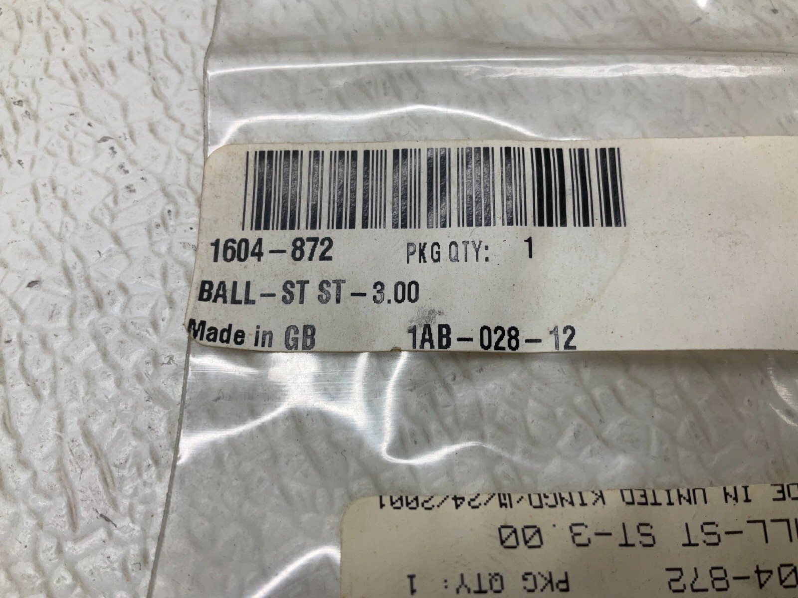Arctic Cat 1604-872 Ball - ST ST - 3.00 1604872 1604 New (TSC)