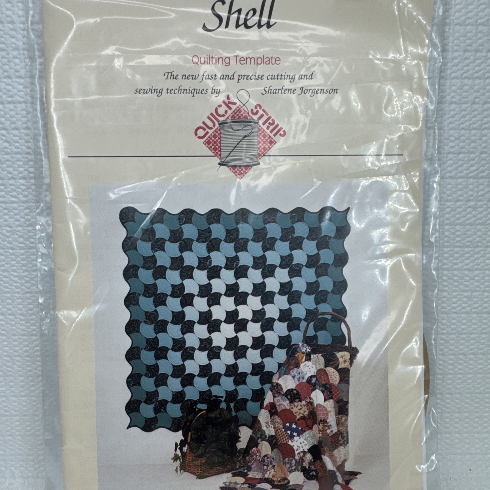 Shars Prairie Patchwork Shell Quilt Template Quilt Pattern