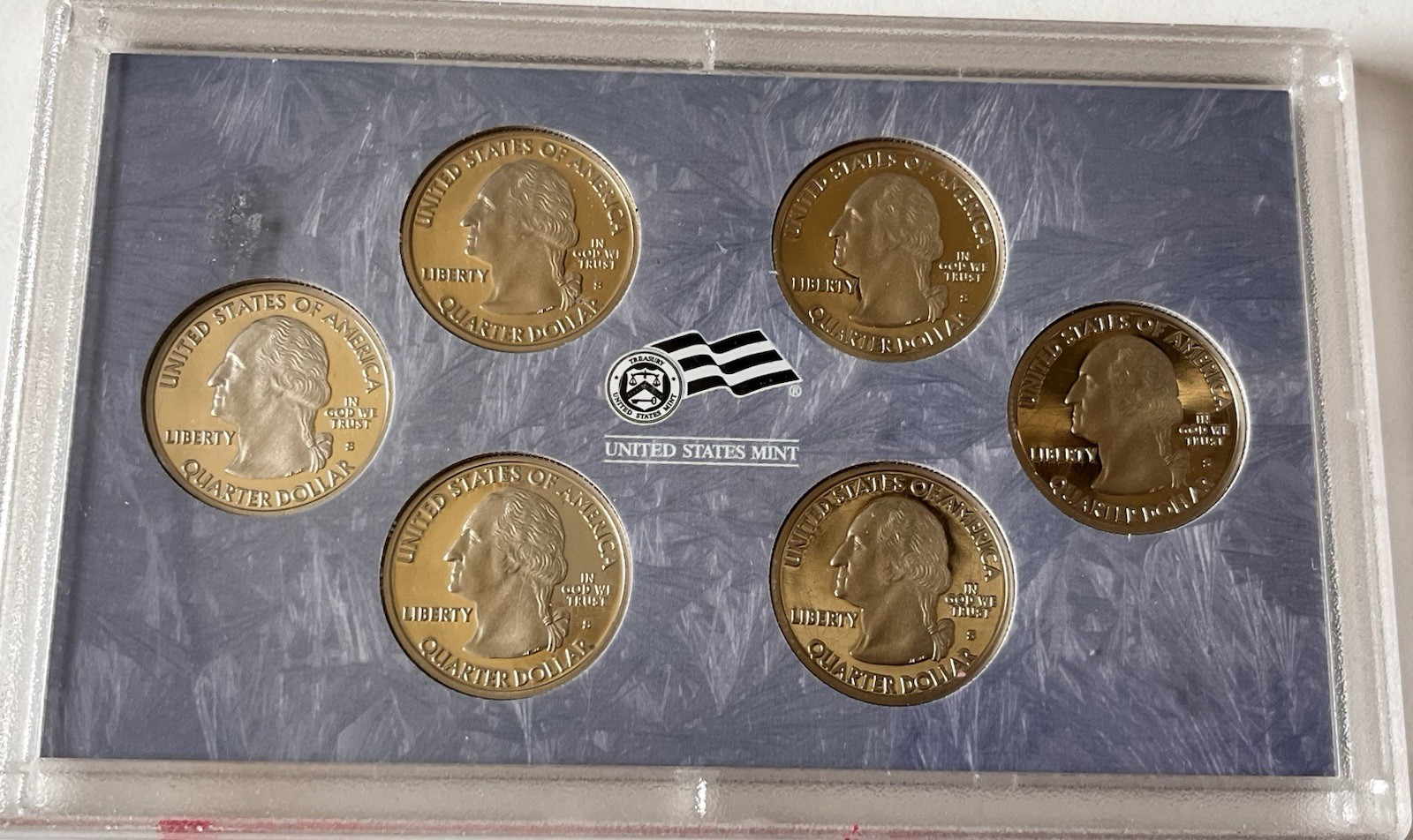2009-S Proof Quarters Set - DC, PR, NMI, VI, AS, GU