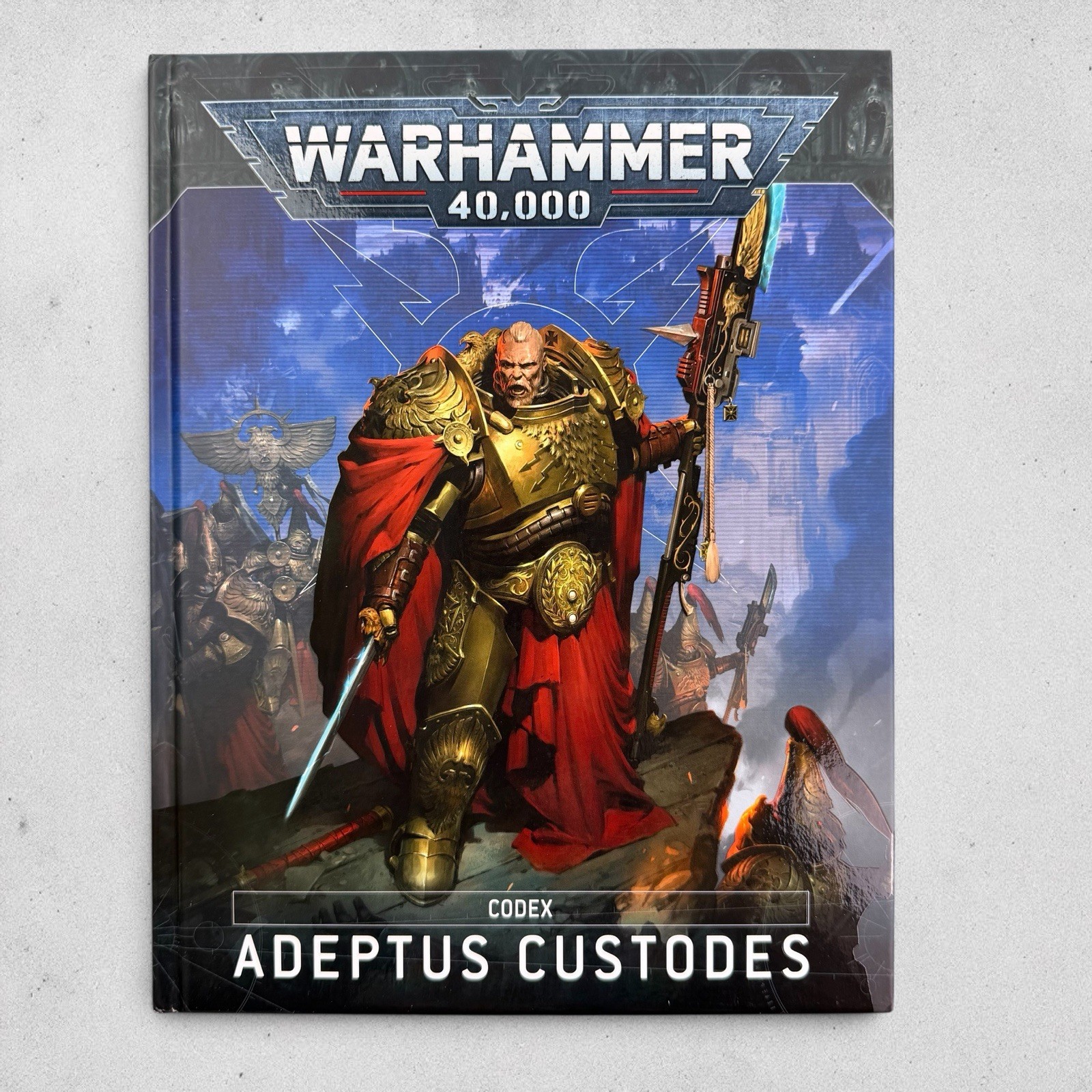 Warhammer 40,000 Codex Adeptus Custodes 9th Edition Hardcover Games Workshop