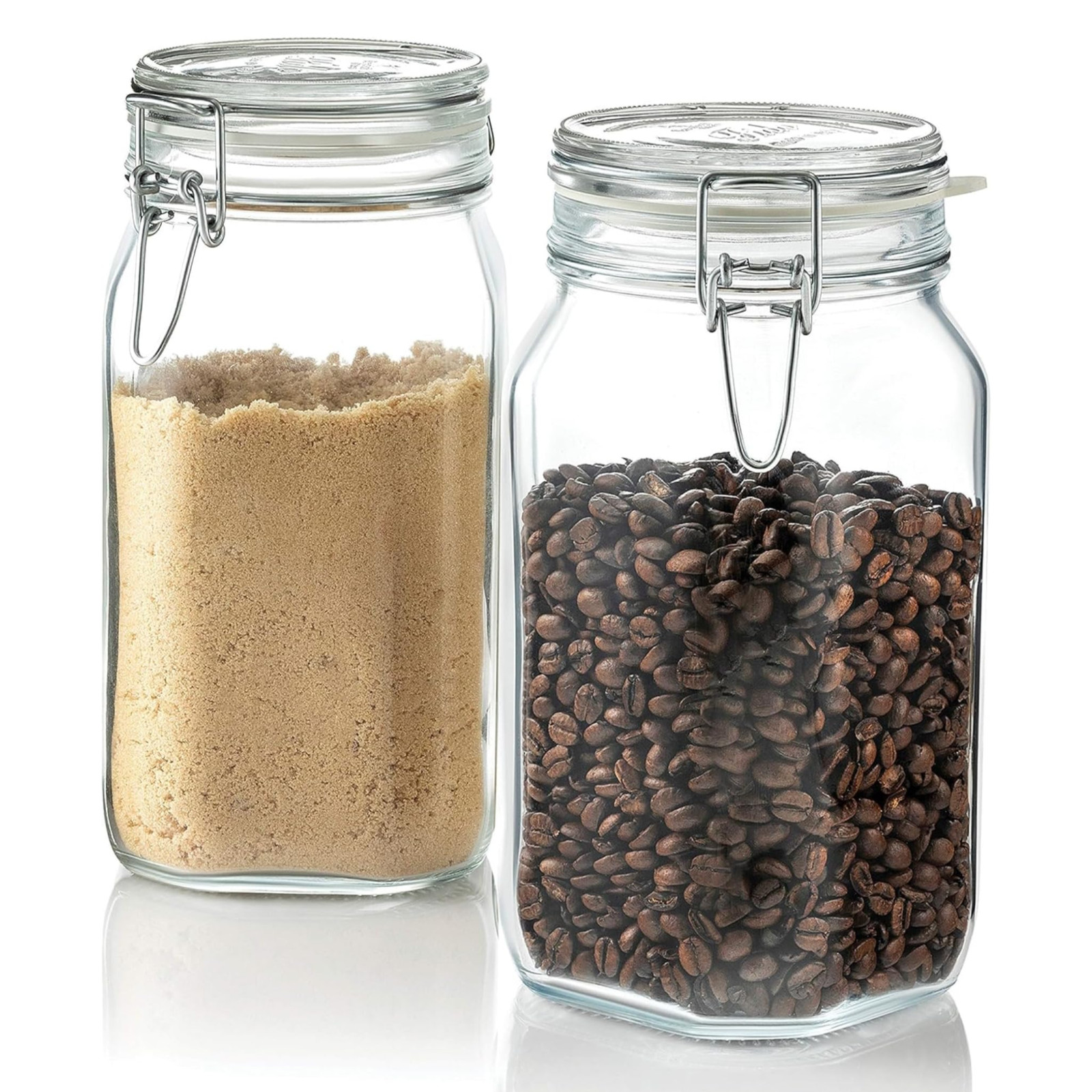Bormioli Rocco Fido Jar, 50.75 oz - Set of 2
