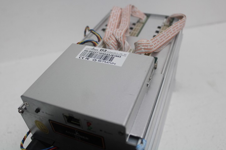 Bitmain AntMiner D3 19.3GH/s Miner Good Working Condition