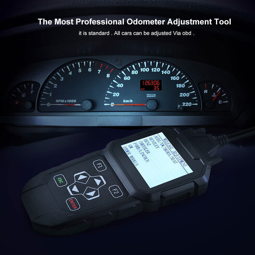 OBDPROG MT401 Car Odometer Mileage Correction Adjustment OBD2 Scanner Reset Tool