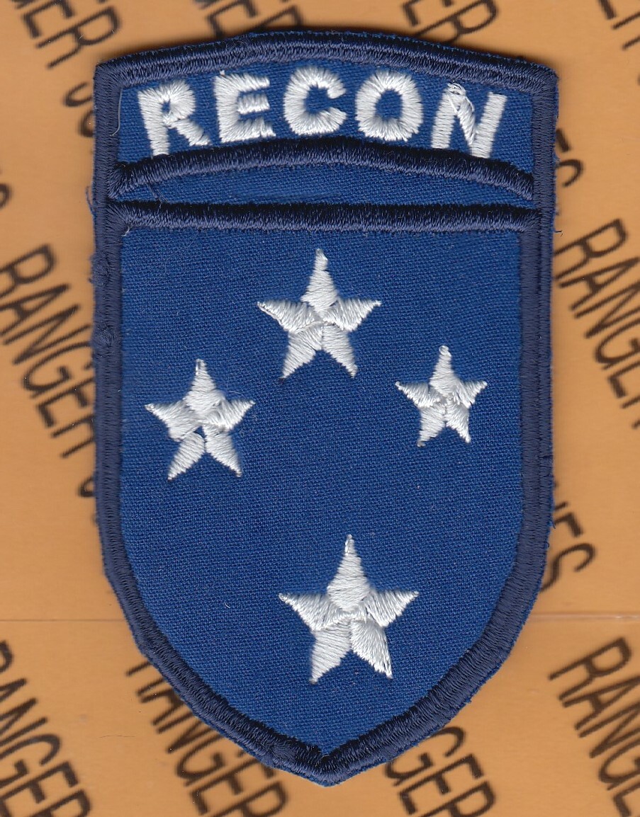 G Co 75th Infantry Airborne Ranger 23rd Infantry Div Vietnam RECON 3.25" patch D