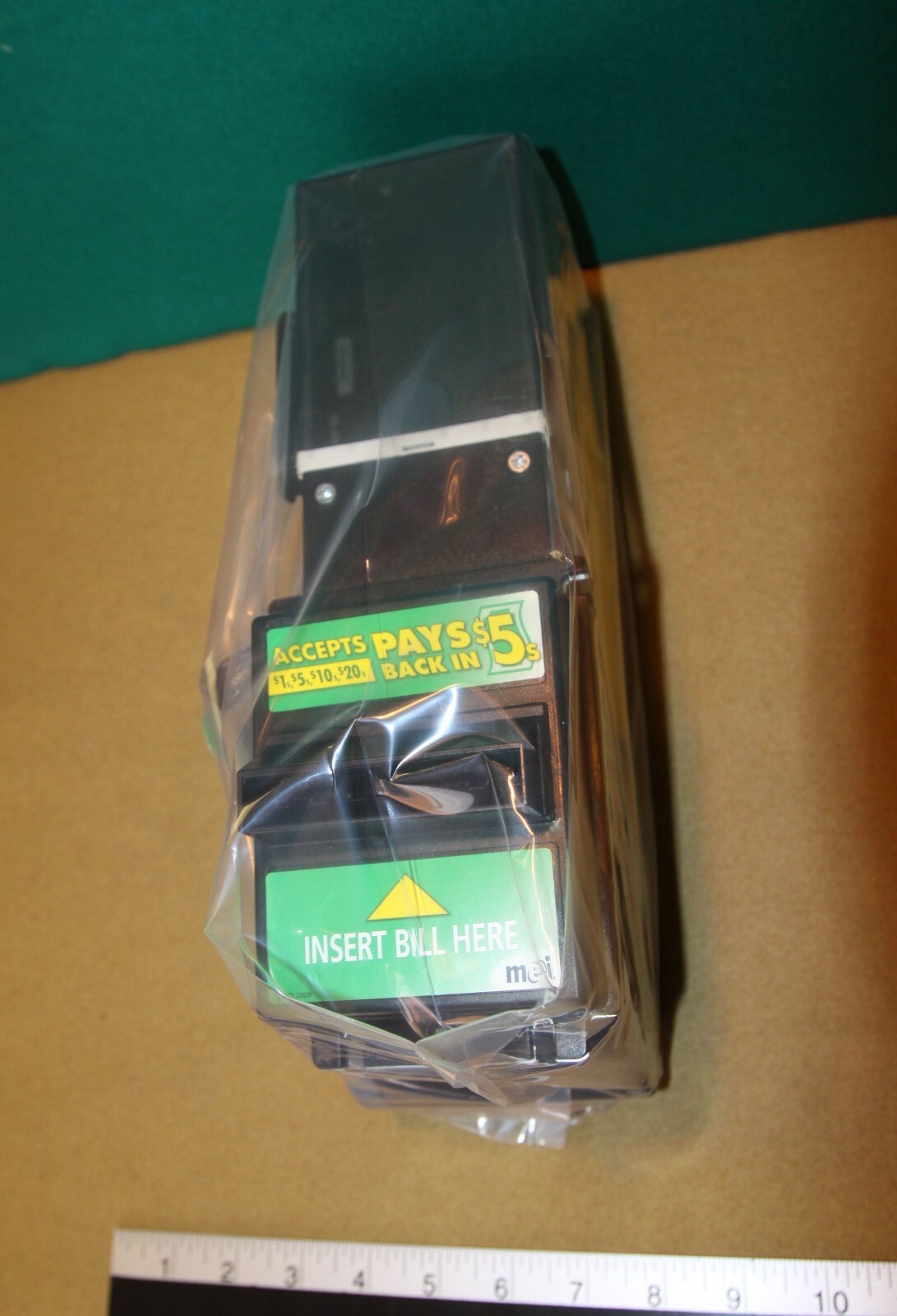 Mars Mei VN27C2R recycler for $1. to $20. bill acceptance vending bill acceptor