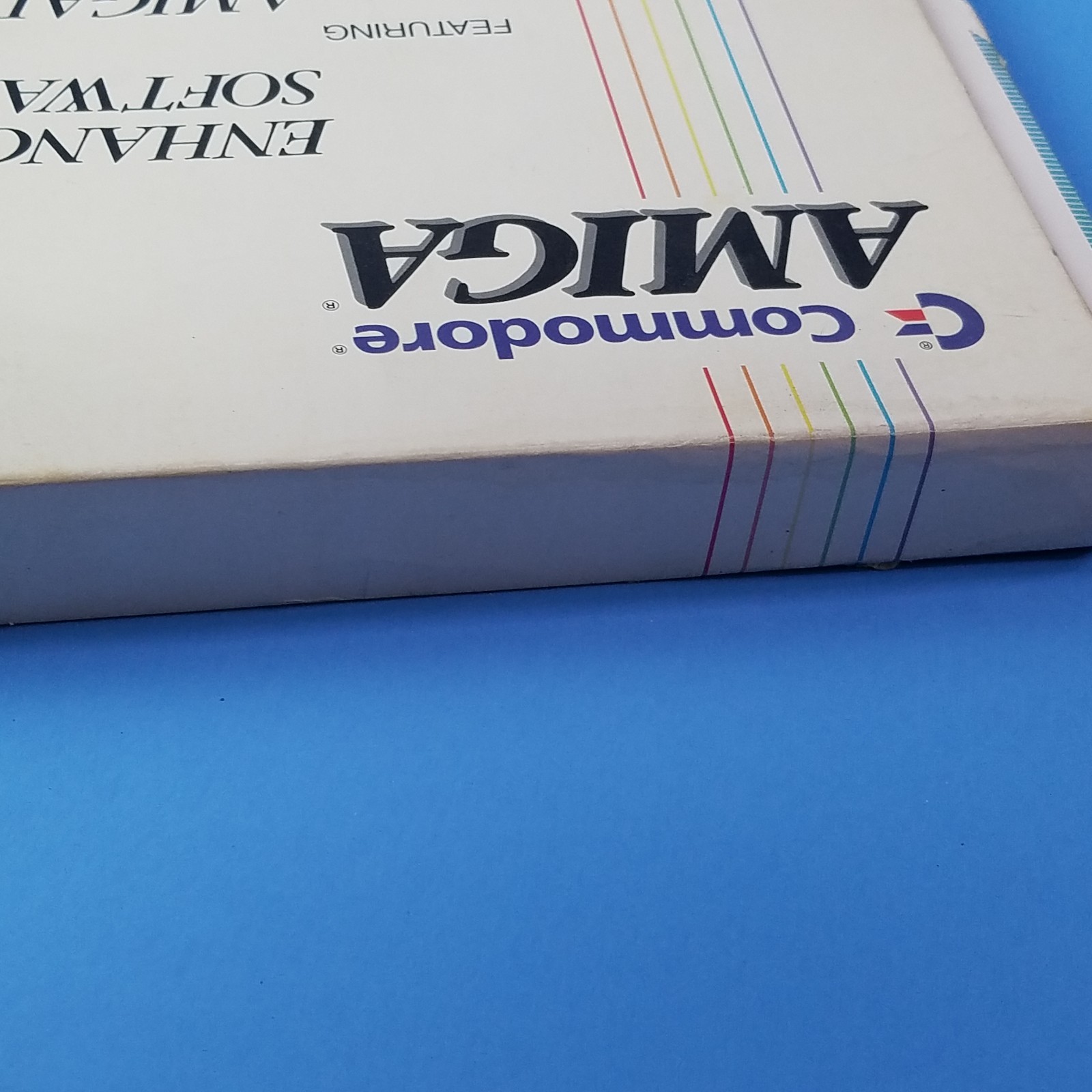 Vintage Commodore Amiga Enhancer Box 3 DISK Software Manual Book