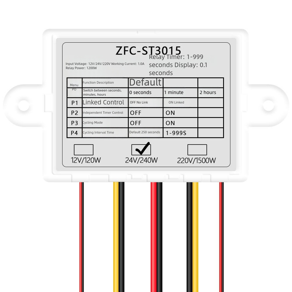 Easy Installation Digital Thermostat Dual for relay Control Compact Design