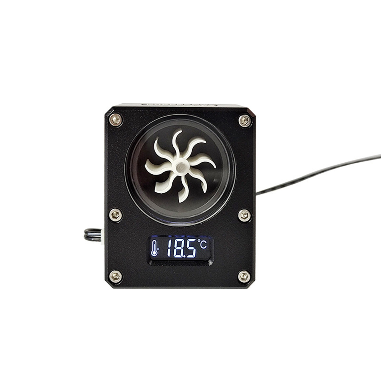 Water Cooling Flow Meter Indicator For PC Water Cooling System G1/4 Thread