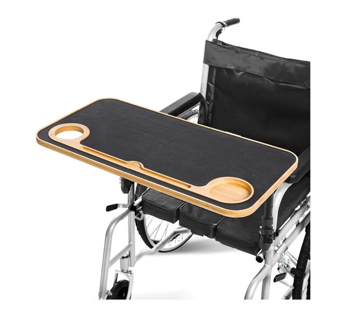 Wheelchair Lap Tray Table  Portable Eating Food Holder Reading Desk Adult Size