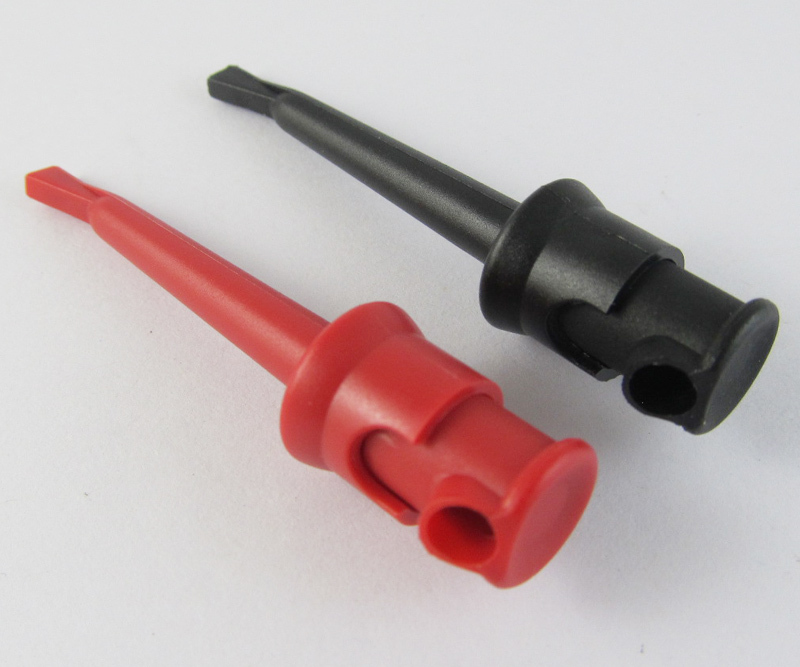 4pcs High Quality Nylon PA Copper Flexible Large Test Hook Clip Probes PCB SMD