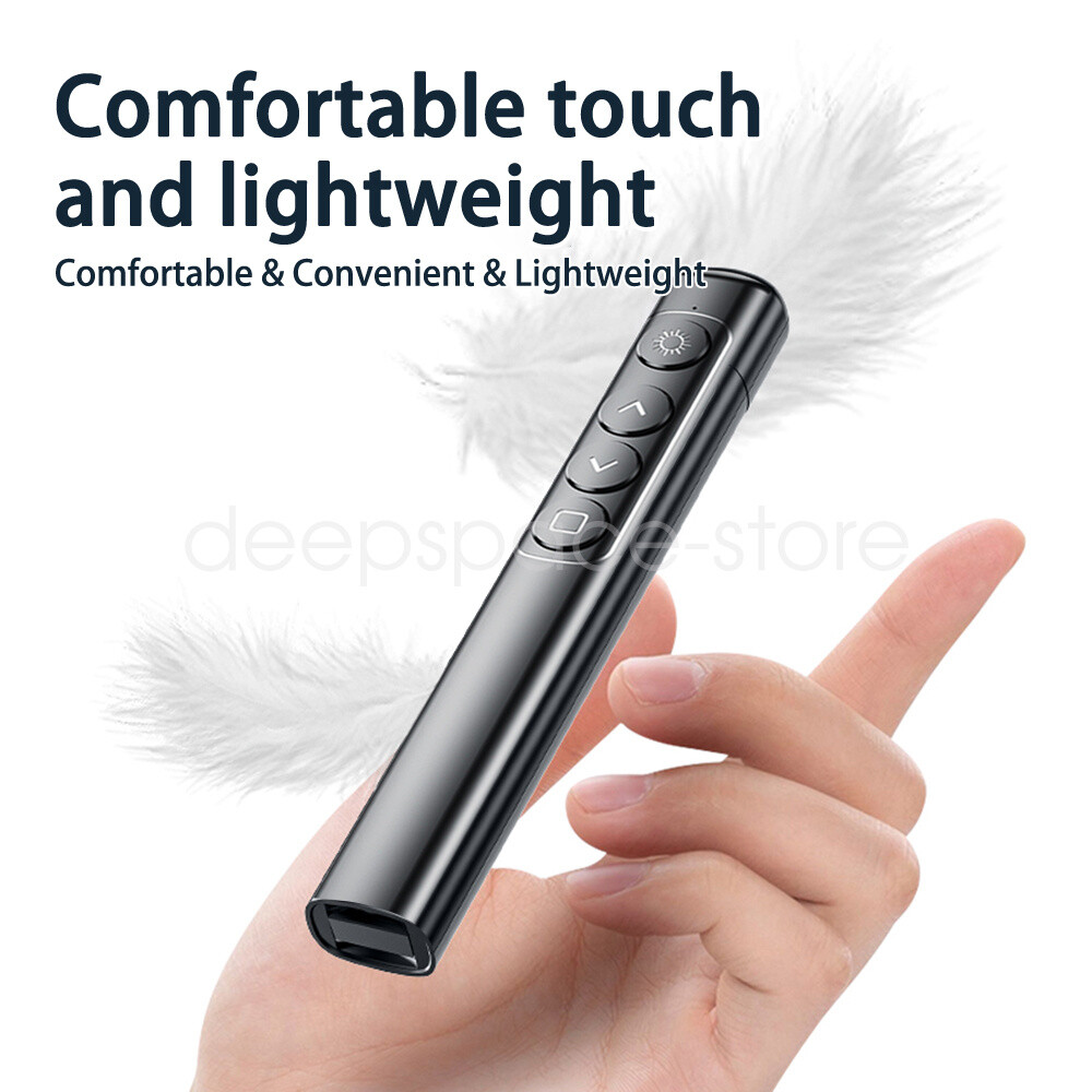 Wireless Presenter Powerpoint Presentation Clicker Remote Control Laser Pointer