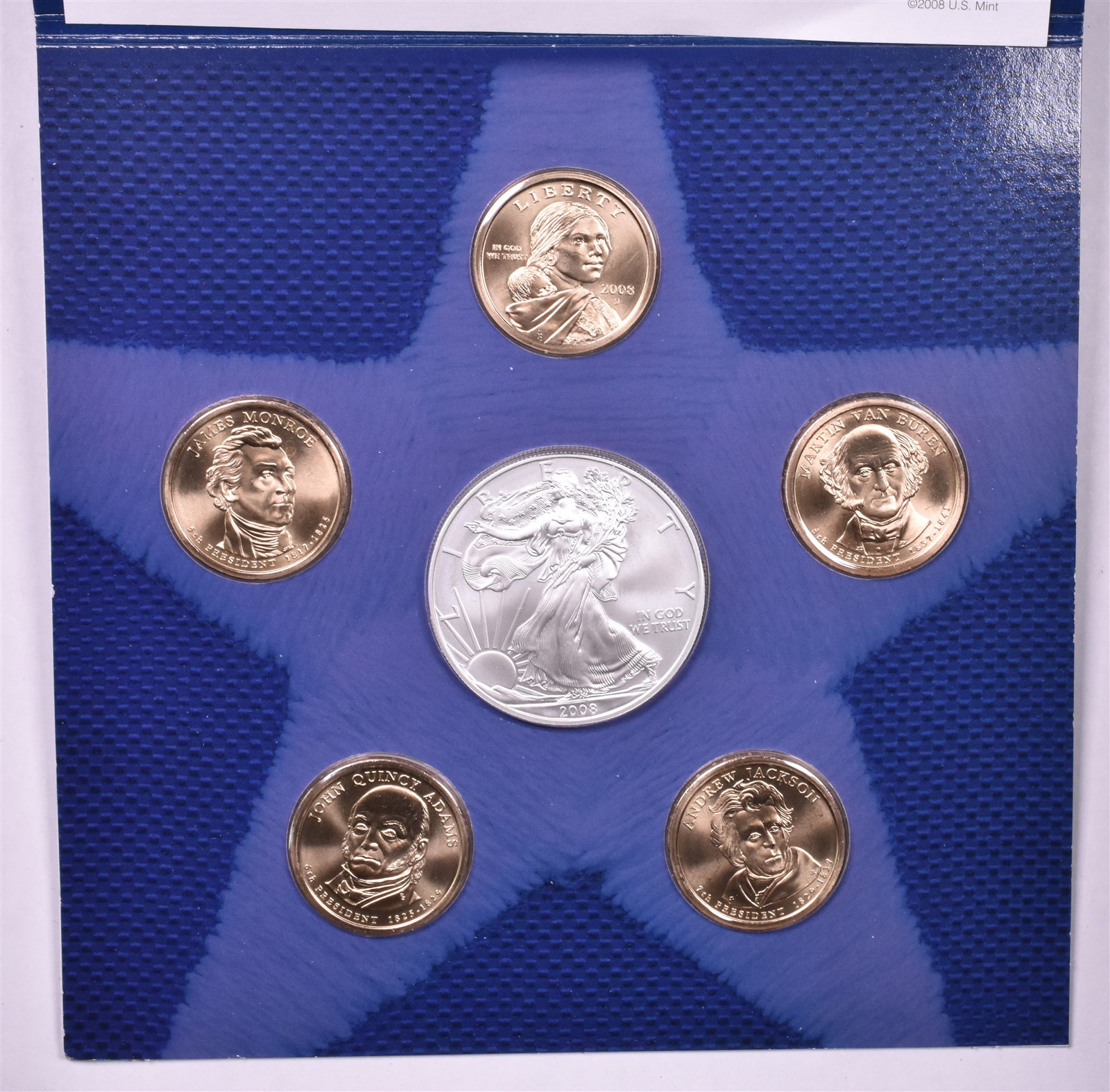 2008 U.S. Mint Annual Uncirculated Set - 6 Coin Set