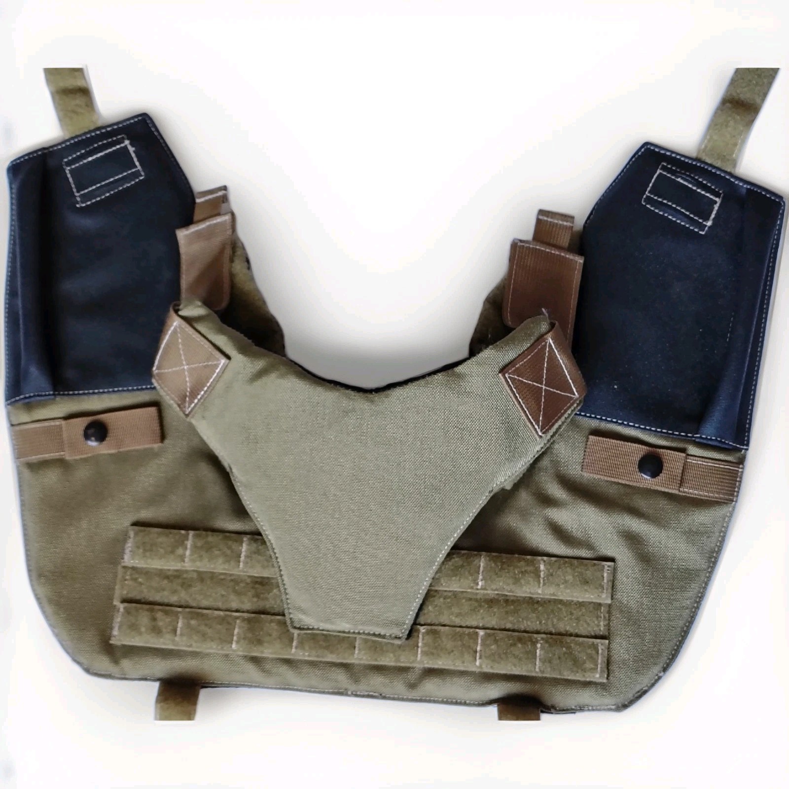Surplus Modular Armor System Shoulder Carrier And Throat Protection Read Ad