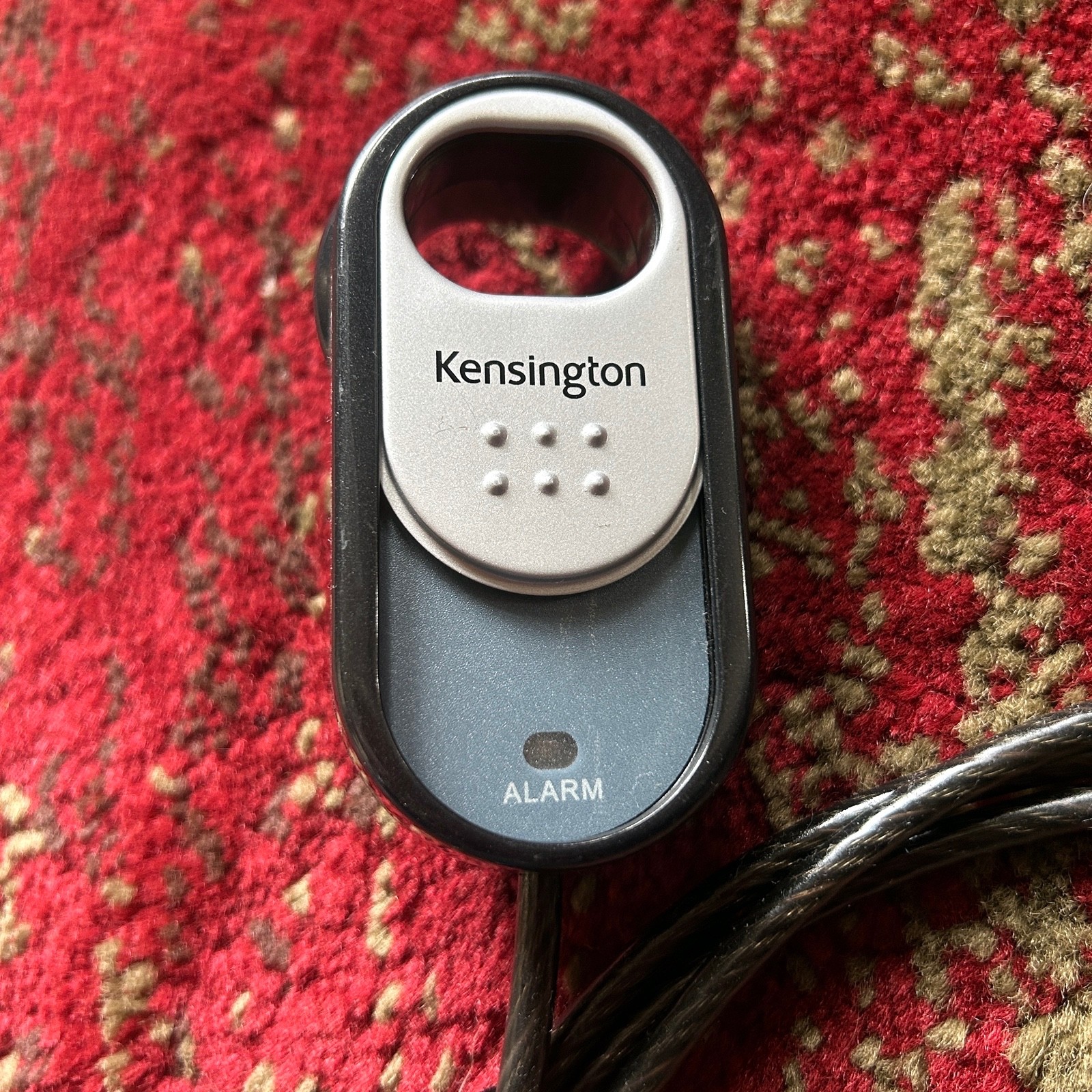Kensington 6 Ft MicroSaver Alarmed Laptop Computer Peripheral Cable Lock K64196