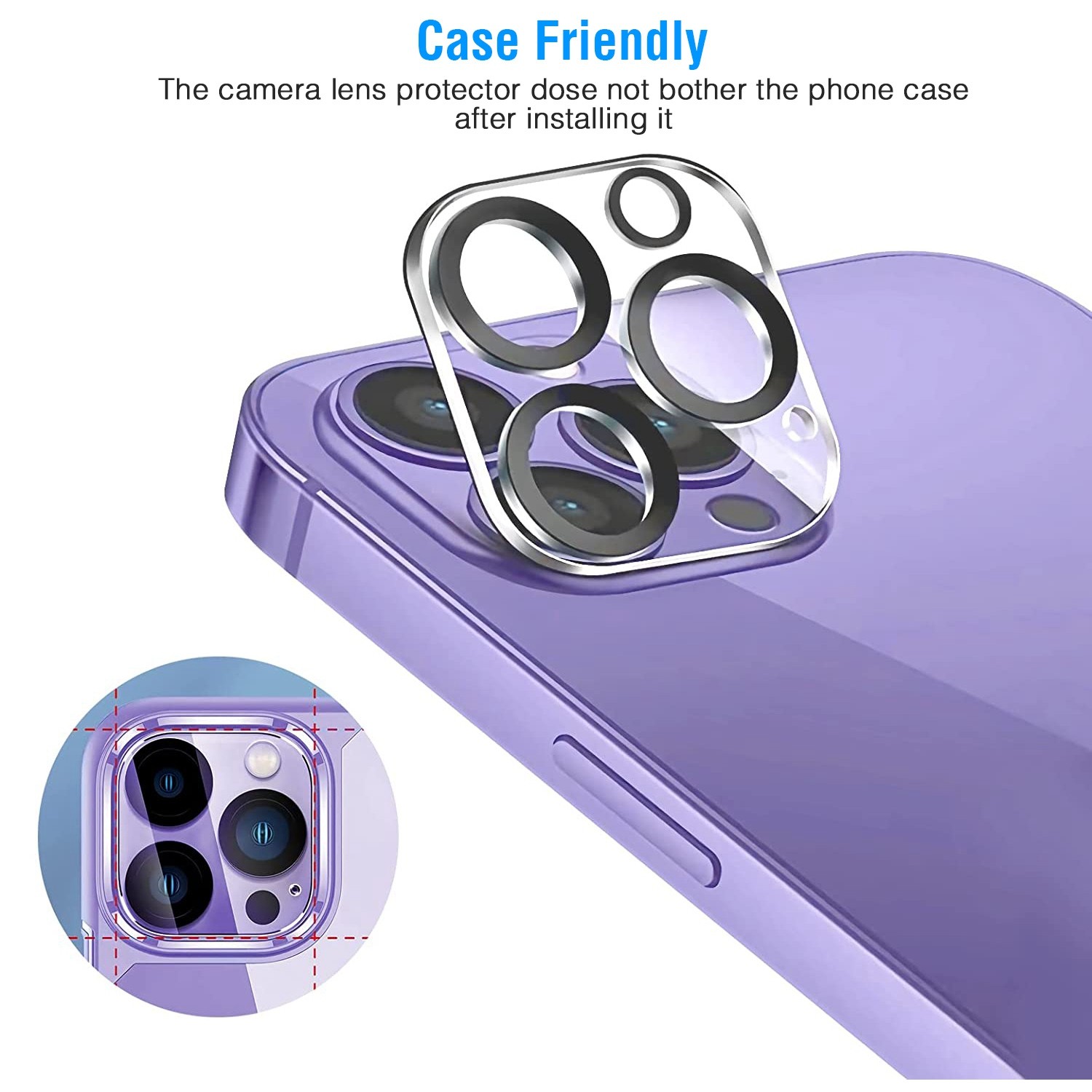 Privacy Screen Protector / Camera Lens Protector for iPhone 12 13 14 Pro Max
