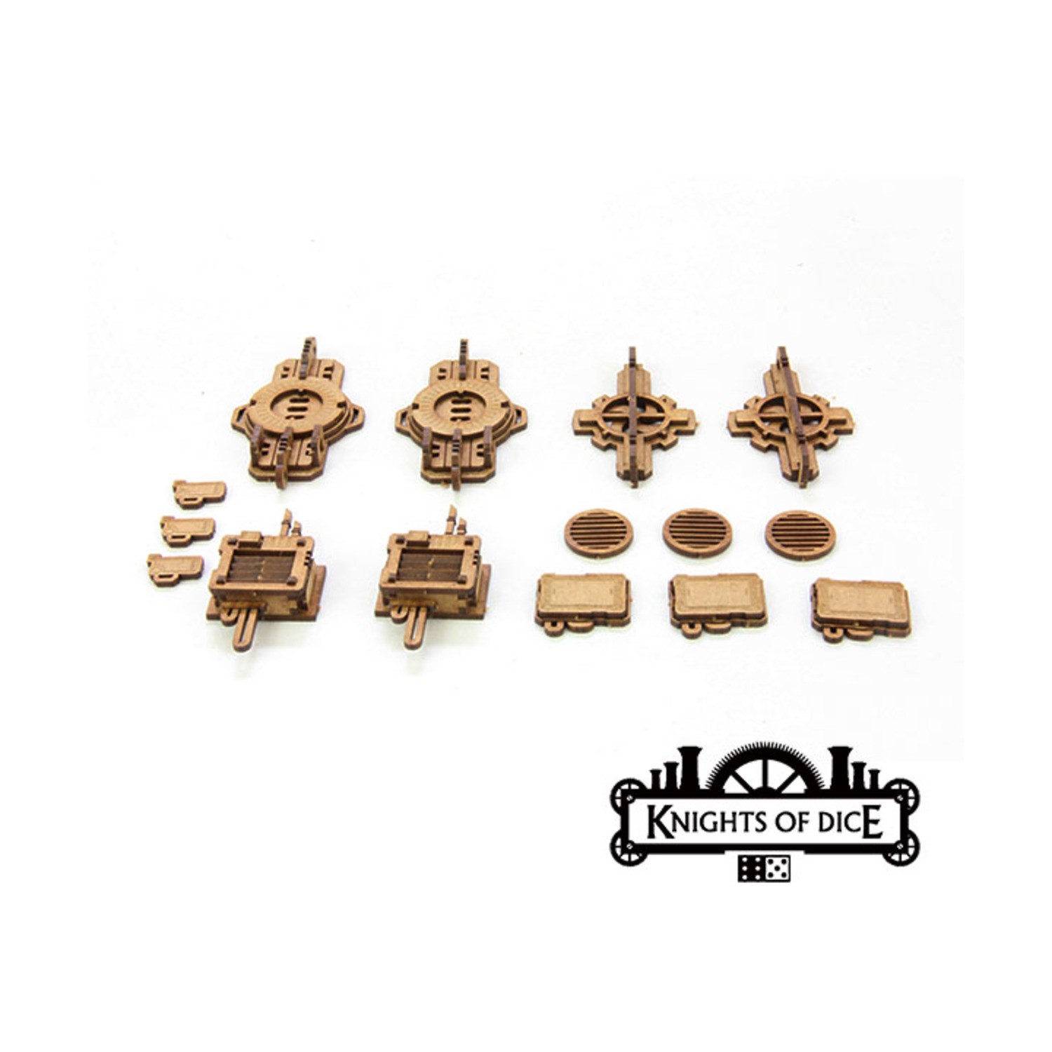 Knights of Dice Sci-Fi Terrain 28mm Screens & Vents Pack New