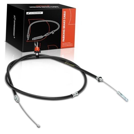 Rear Passenger Side Parking Brake Cable Assembly Compatible with Dodge