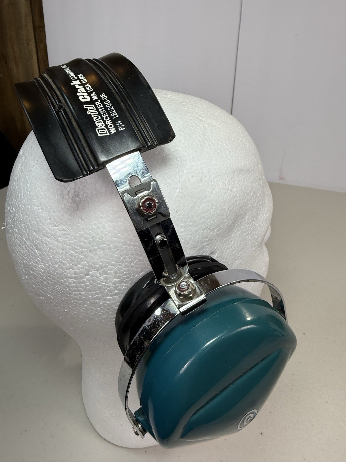 Vintage David Clark Model 27s Hearing Protector READ
