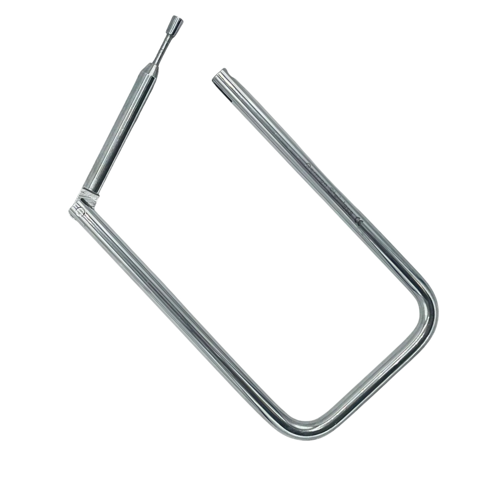 Side Pin Lock Instrument Stringer, 2.5"x12", Ball Socket, Light Pattern, Premium