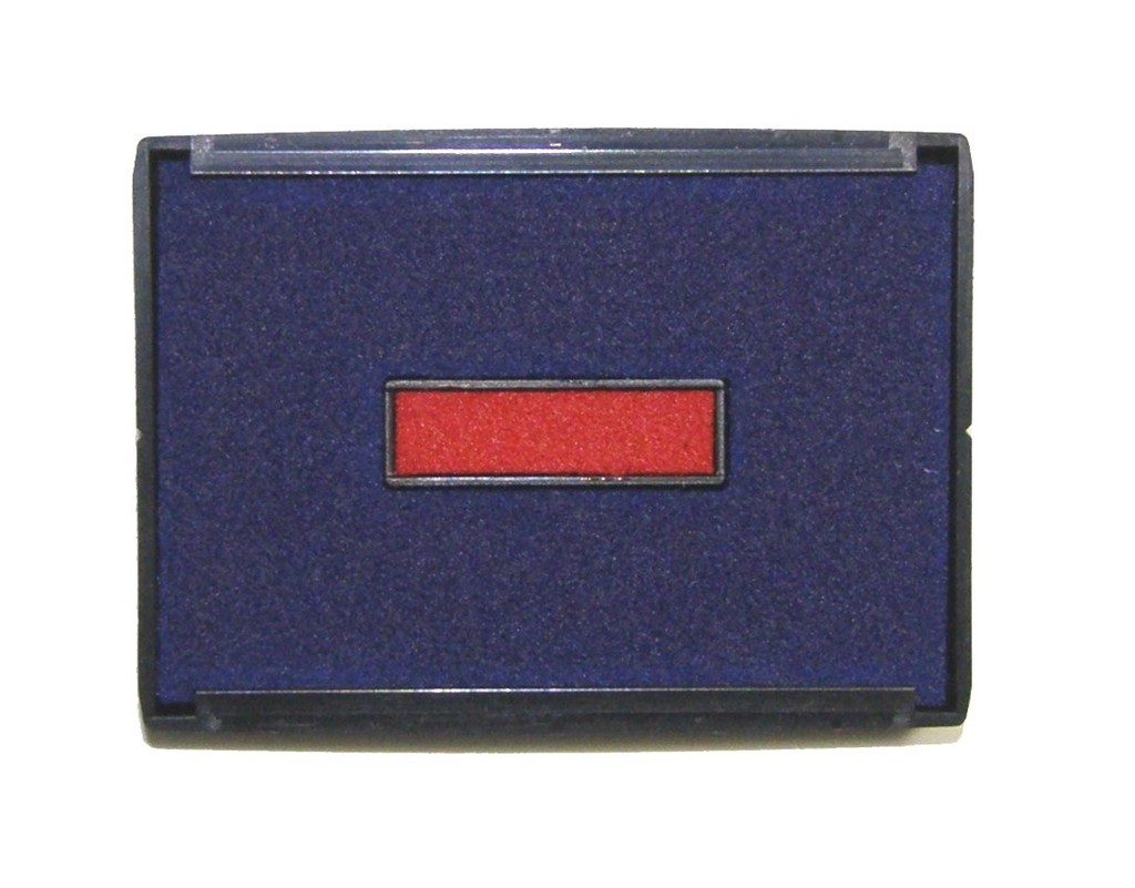 4929, 4729 Replacement Pad for Trodat and Ideal Stamps (2 Color Blue/Red)