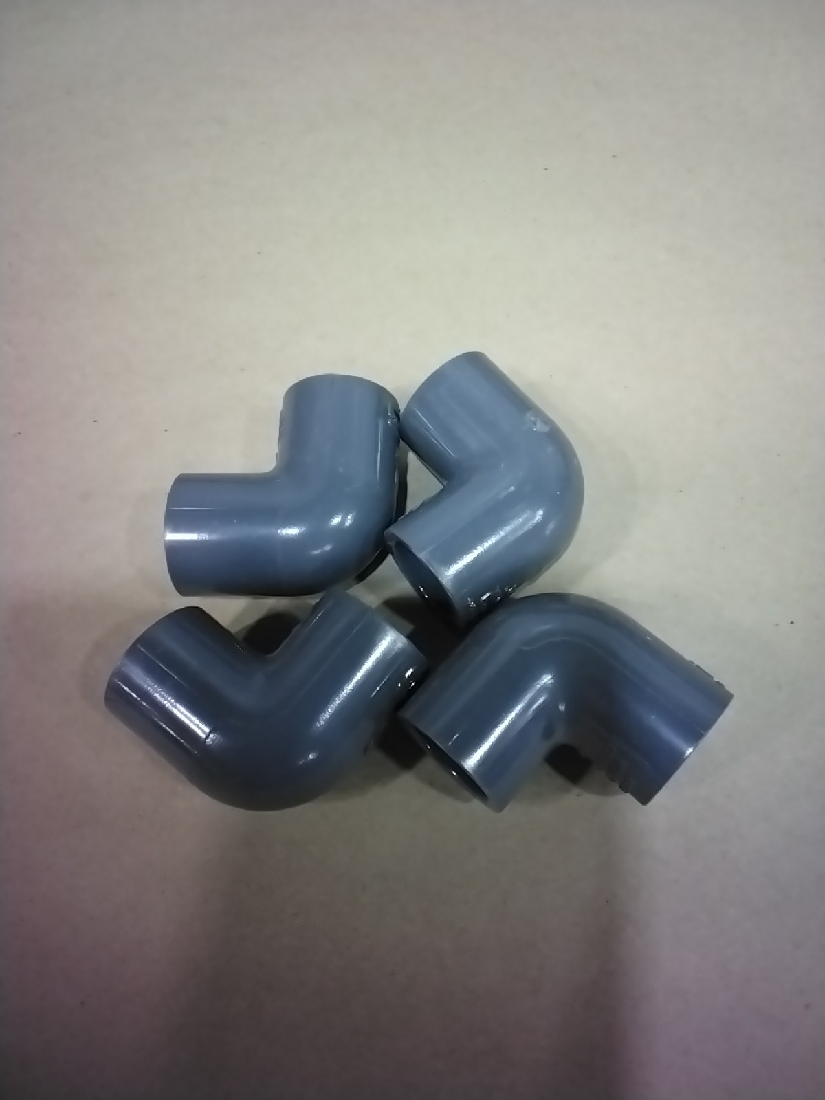 Spears 90 Degree Elbow PVCI SCH 80 3/4" 806-007, Lot Of 4