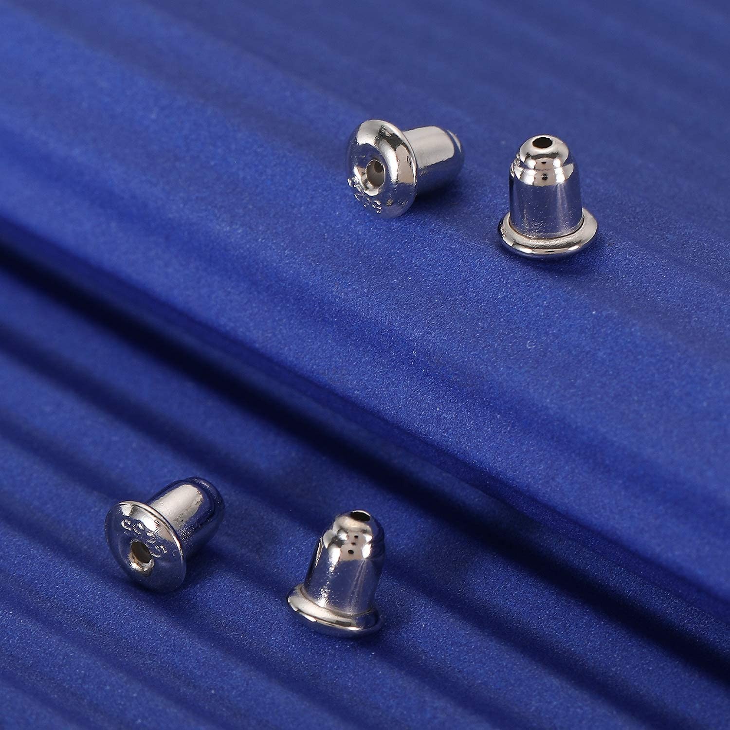 6Pairs/12Pcs Authentic 925 Sterling Silver Earring Backs for Studs, Hypoaller...