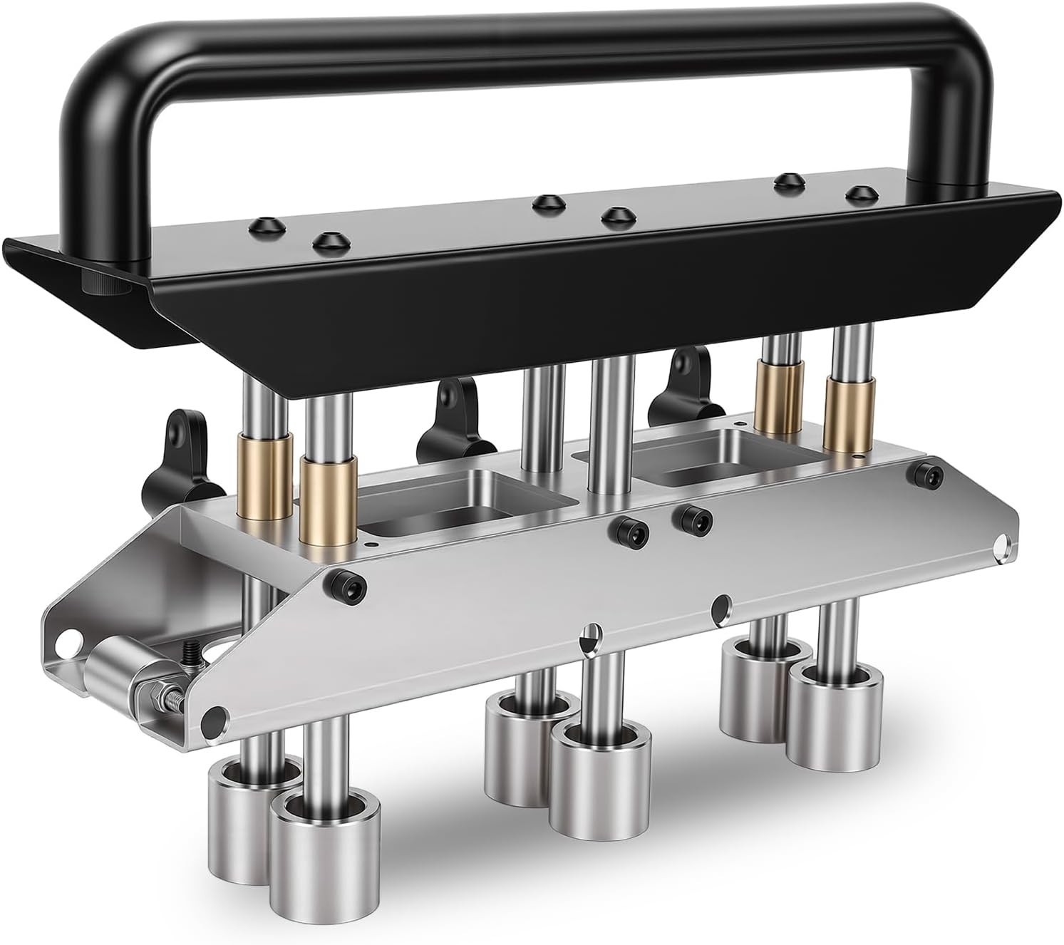 3-Station Roller for Bending Metal Roofing Materials at 0-90° Angle, Large Radiu