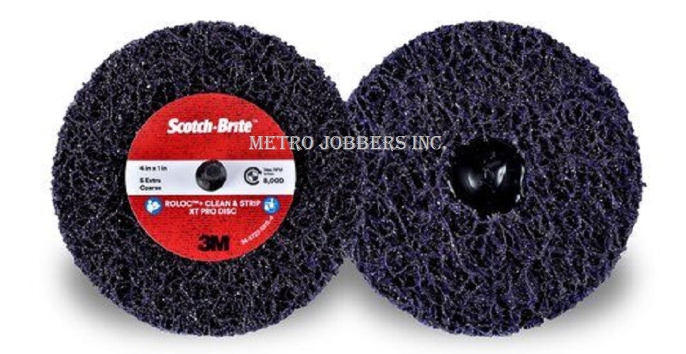 3M 21552 Clean and Strip XT Disc 4" x 1/2" 1 Disc Replaces 07470 7470