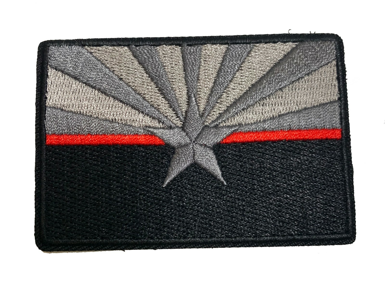 Subdued Thin Red Line ARIZONA State Flag Patch