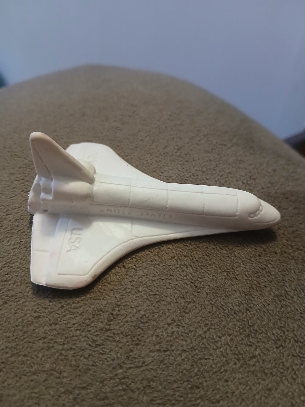 Nasa Space Shuttle Eraser 1984 Diener Industries White Astronaut Ship