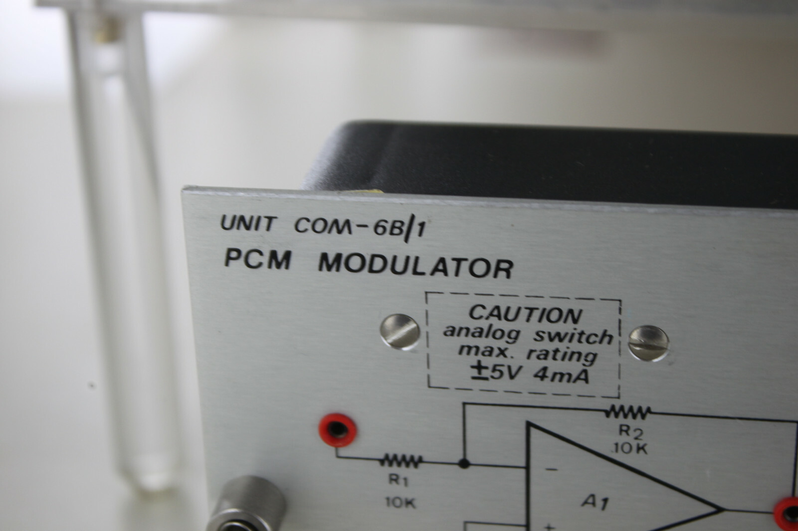 DEGEM SYSTEMS UNITCOM 6B PCM MODULATOR DEMODULATOR OUT PUT CIRCUITS