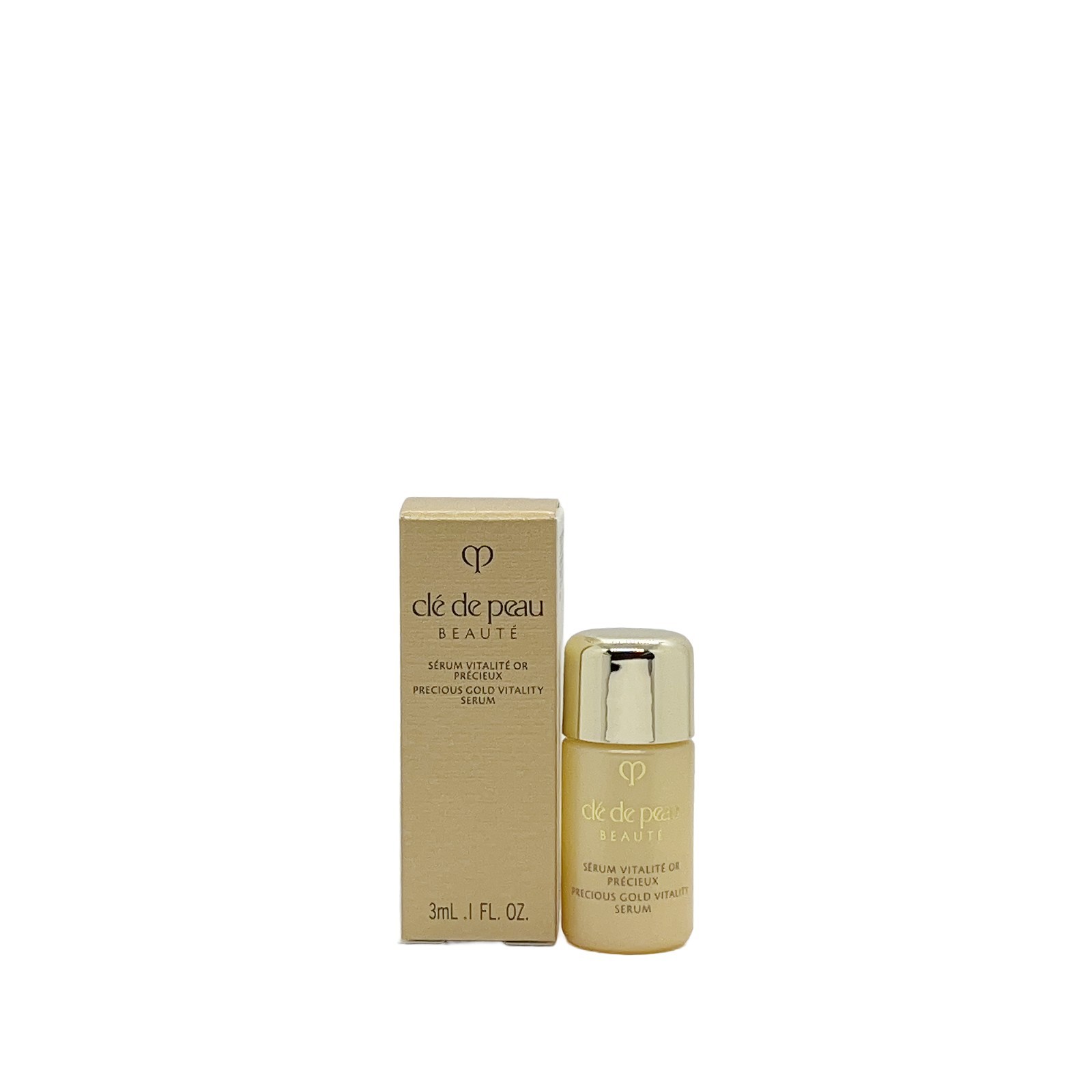 Cle de Peau Beaute Precious Gold Vitality Serum Travel Size Sample 3 ml New!