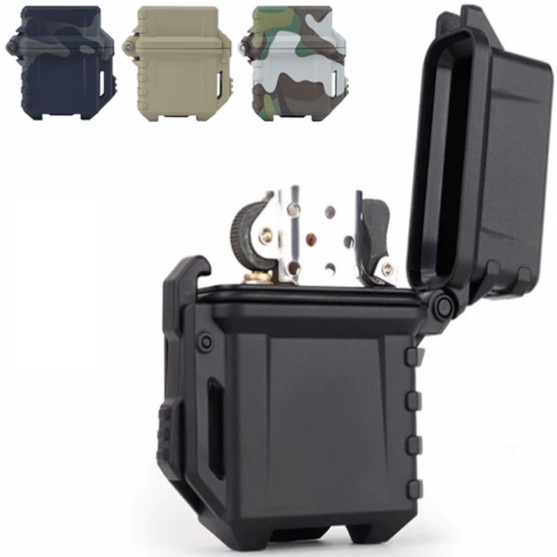 Tactical Lighter Shell Storage Case for Inner Tank Outdoor Camping Survival Tool