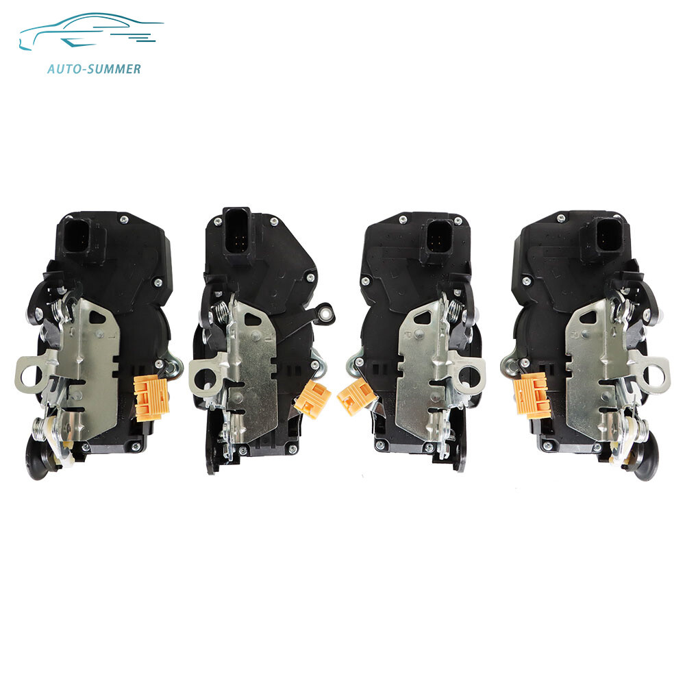 2 Pair All 4 Doors Power Door Lock Actuators For GMC Chevrolet Cadillac 2007-09