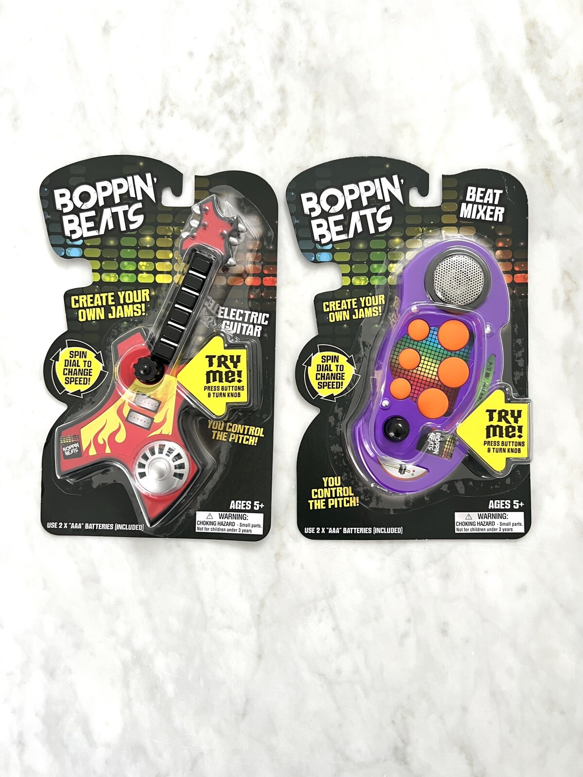 NEW Candyrific BOPPIN' BEATS Beat Mixer 15238 and Electric Guitar 15177