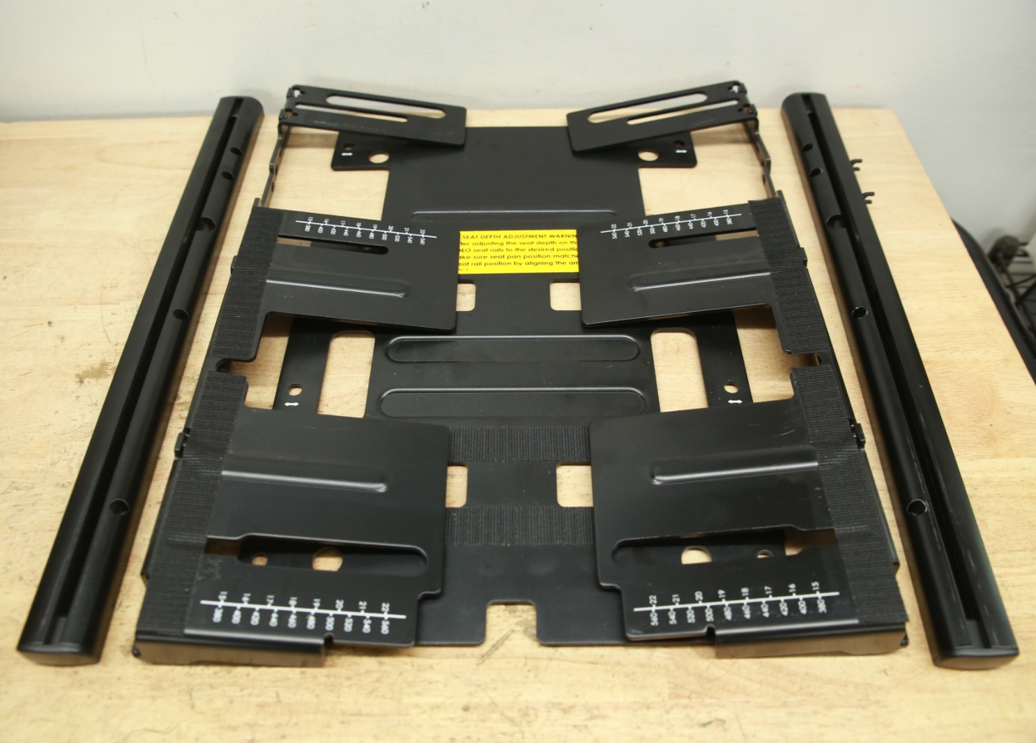 Quickie SEDEO PRO Seat Bottom Pans Long Frame Rails for Power Chairs Q500M Q300M
