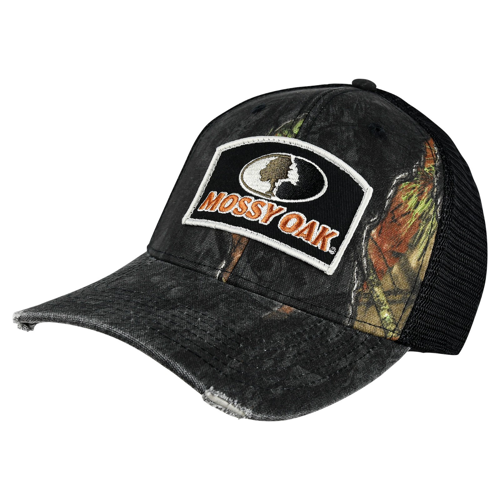 Mossy Oak Stretch Fit Meshback Cap (L/XL)- MOEC