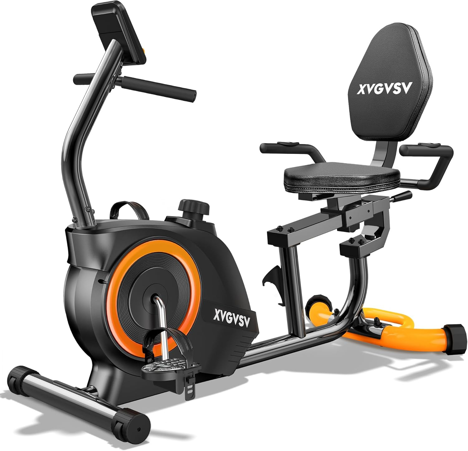 Recumbent Exercise Bike for Home Use, Quiet Recumbent Stationary Bikes for Adult
