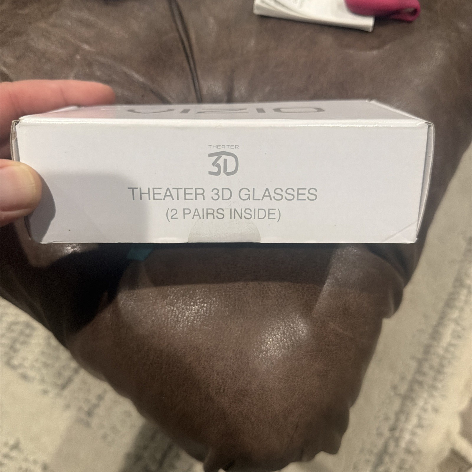 Vizio® Theater 3D Glasses -DL1101AR1C0-A(2) - 2 Pairs New In Sealed Box