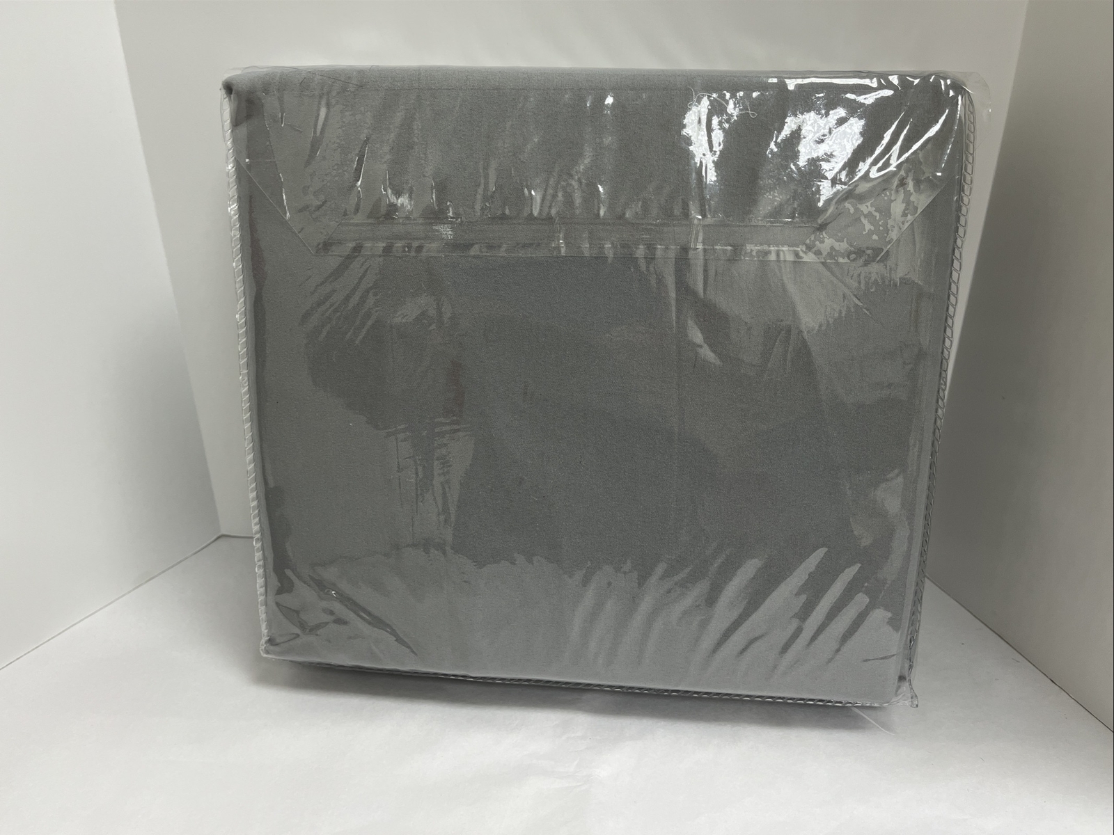 OCM College Dorm Microfiber 3 Piece Sheet Set Twin XL Solid Gray - New & Sealed
