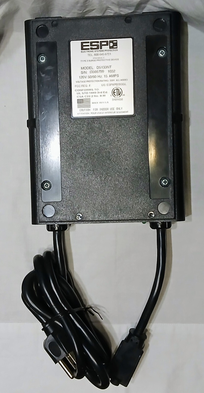 Ikon ESP 15A Power Filter Surge Protector