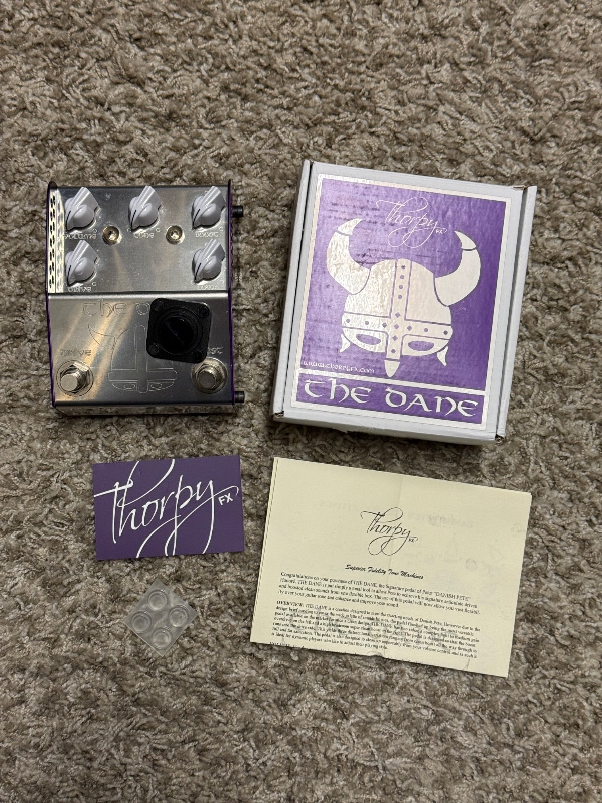 ThorpyFX The Dane Overdrive Pedal