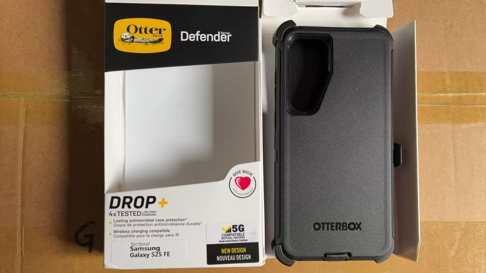 New Otterbox Defender Series Case With Belt Clip For Samsung Galaxy S25 FE-5G