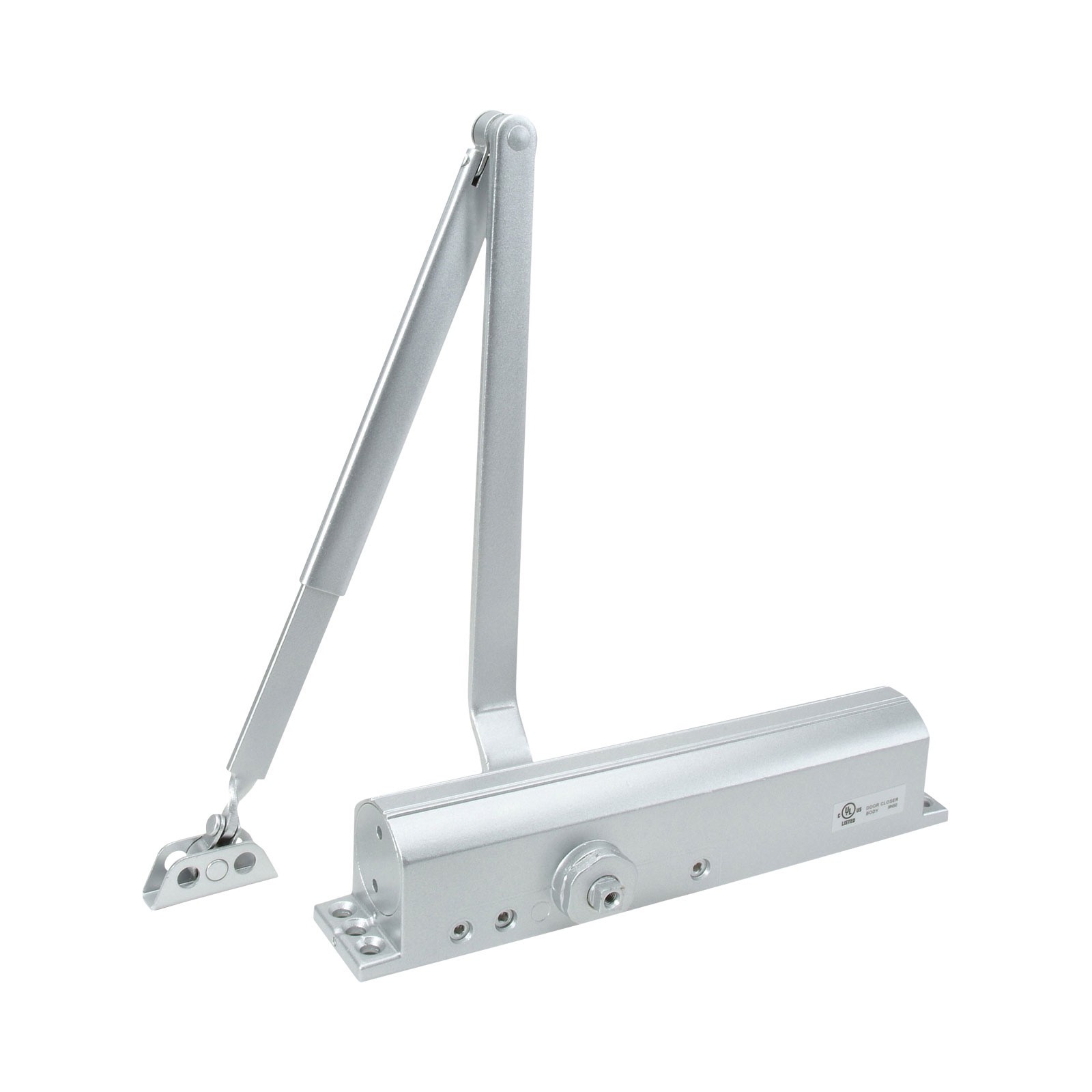 Pamex GC5900BFAL Adjustable Surface Mount Door Closer Aluminum Finish
