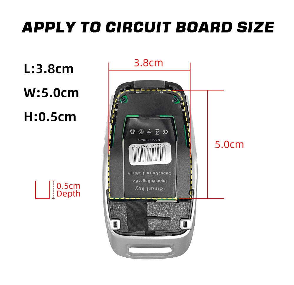 Touch Screen Display Digital Keyless Smart Car Key Anti-scratch Protective Film