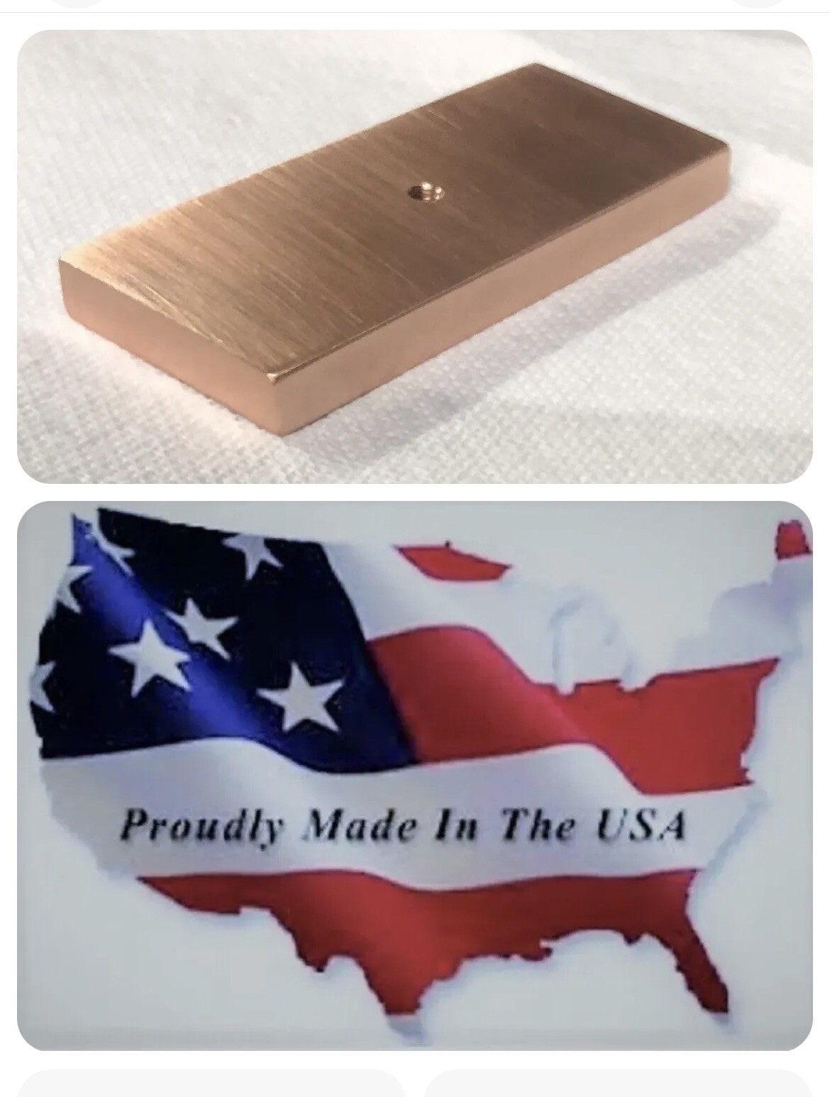 ECOSMARTE POOL COPPER 2” CU BAR REPLACEMENT IONIZING ELECTRODE⚡️MADE IN USA🇺🇸