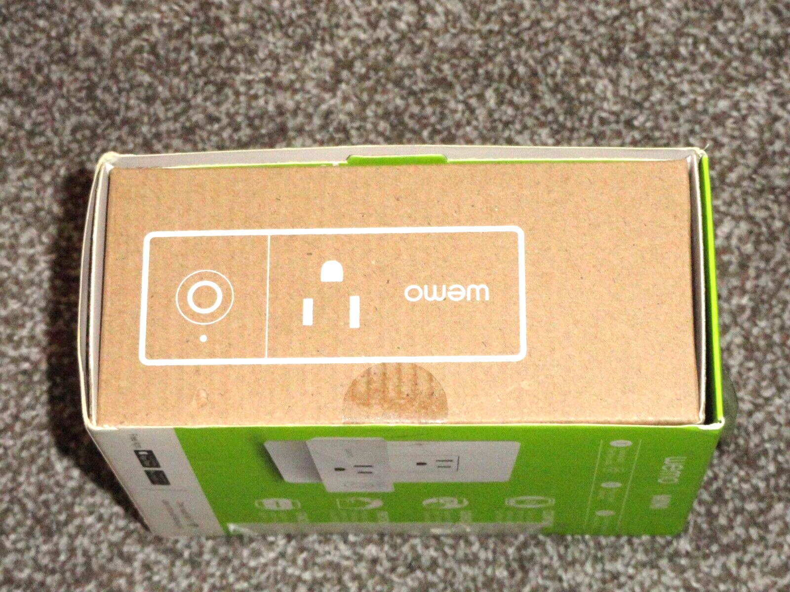 New WeMo Mini Wi-Fi Enabled Smart Plug White Model F7C063